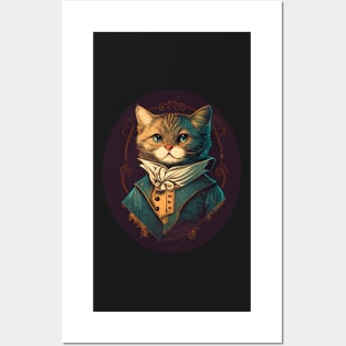 Beautiful elegant cat gift ideas Posters and Art